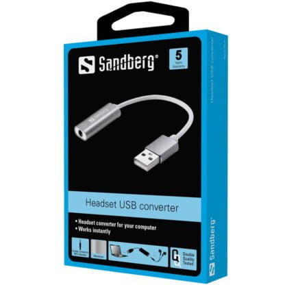 Sandberg Headset USB converter -muunnin 3