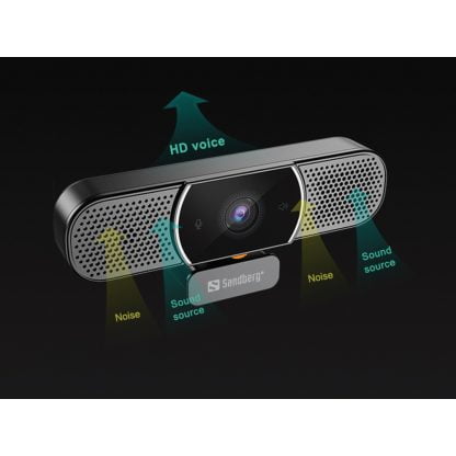 Sandberg All-in-1 Webcam 2K HD 9