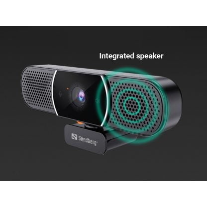 Sandberg All-in-1 Webcam 2K HD 10