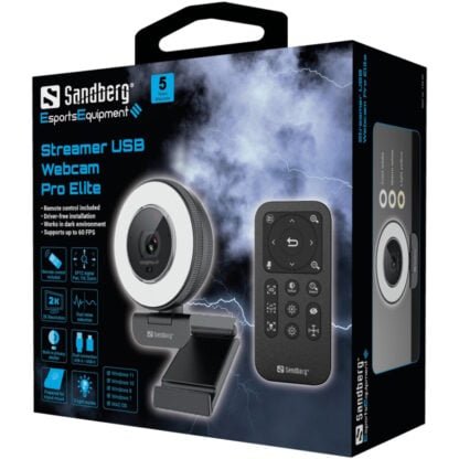 Sandberg Streamer USB Webcam Pro Elite 2