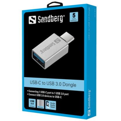 Sandberg USB-C to USB 3.0 Dongle 3