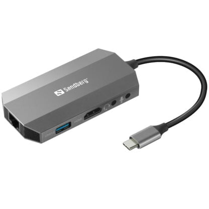 Sandberg USB-C 6-in-1 Travel Dock 2