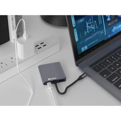 Sandberg USB-C Dock 2xHDMI+USB+PD 5