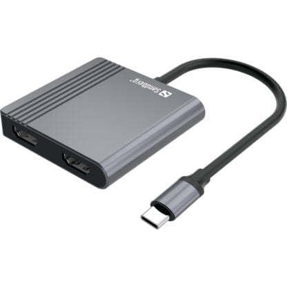 Sandberg USB-C Dock 2xHDMI+USB+PD 6