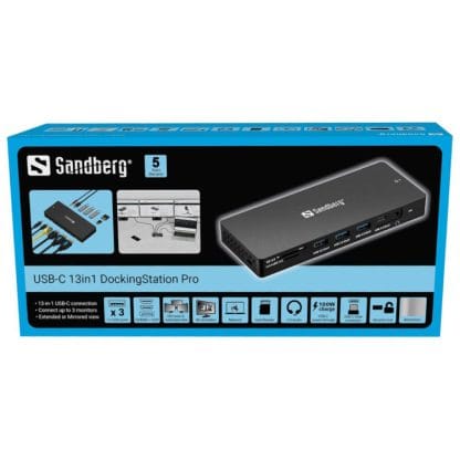 Sandberg USB C 13-in-1 Docking Station 2