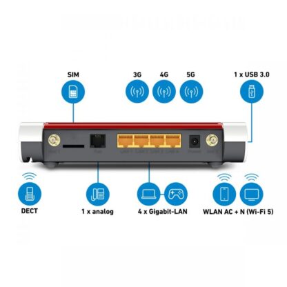 AVM FRITZBox 6850 5G reititin 3