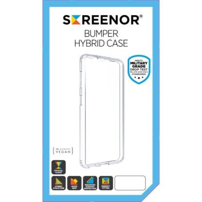 Screenor Bumper Galaxy A25 5G suojakuori läpinäkyvä 3