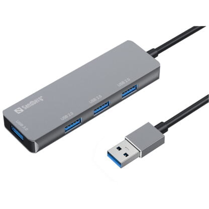 Sandberg USB-A Hub 1xUSB3.0+3×2.0 SAVER 2