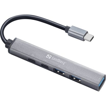 Sandberg USB-C to 3xUSB-A+2xUSB-C SAVER 3