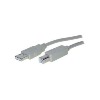 USB 2.0 tulostinkaapeli 3m harmaa 2