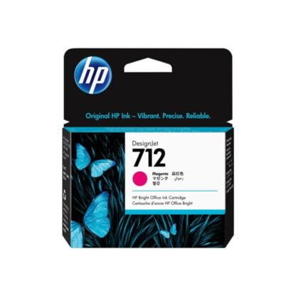 HP 712 punainen 29ml DesignJet tulostuskasetti 2