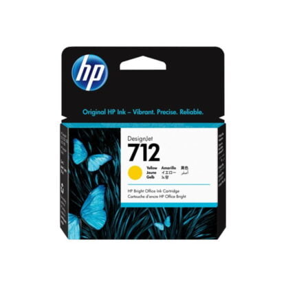 HP 712 keltainen 29ml DesignJet tulostuskasetti 2