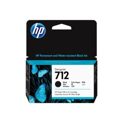 HP 712 musta 80ml DesignJet tulostuskasetti 2