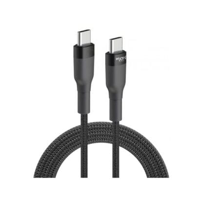 ENJOY punottu USB-C – USB-C pikalatauskaapeli 1m 3