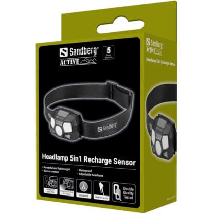 Sandberg Headlamp 5in1 Recharge Sensor 2