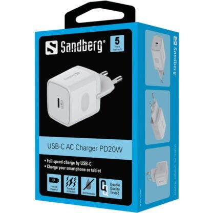 Sandberg USB-C AC Charger PD20W 6