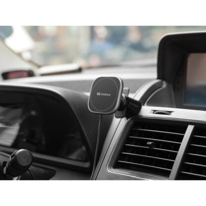 Sandberg In Car Wireless Magnetic Charger 15W 7