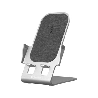 Sandberg Wireless Charger Stand 15W Alu 3