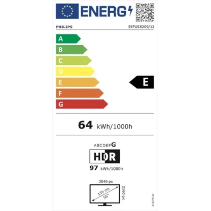 Philips PUS8209 55″ 4K QLED Ambilight TV 12