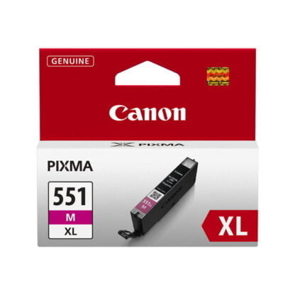 Canon CLI-551XL alkuperäinen magenta tulostuskasetti 2