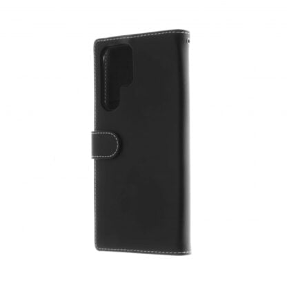 Insmat Samsung Galaxy S22 Ultra Black Flip -suojakotelo 3