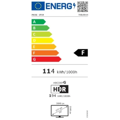 ProCaster SL901H 70″ 4K Android LED TV 12