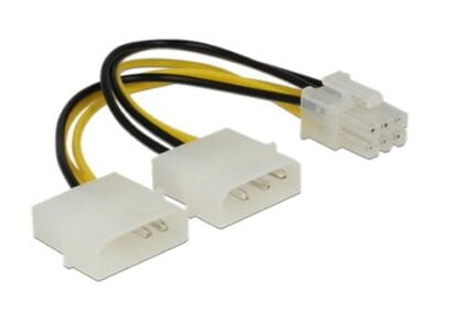 DeLock Power cable for PCI Express Card 15cm 2