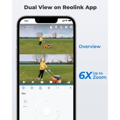 Reolink TrackMix WiFi 8MP PTZ AI ulkokamera 5