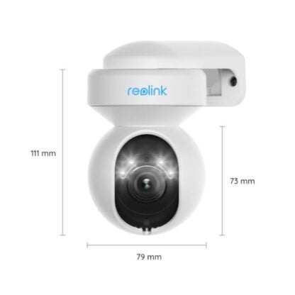 Reolink E1 Outdoor PoE 8MP PTZ Auto Tracking AI kamera LED-kohdevaloilla 5