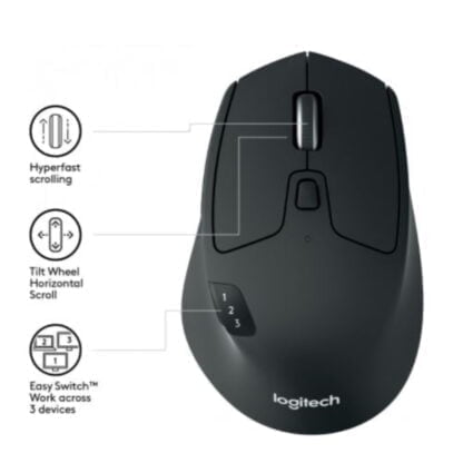 LOGITECH M720 Triathlon Mouse Langaton BT 5