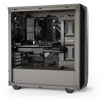 Be Quiet Pure Base 500 Metallic Gray ATX-miditornikotelo 9