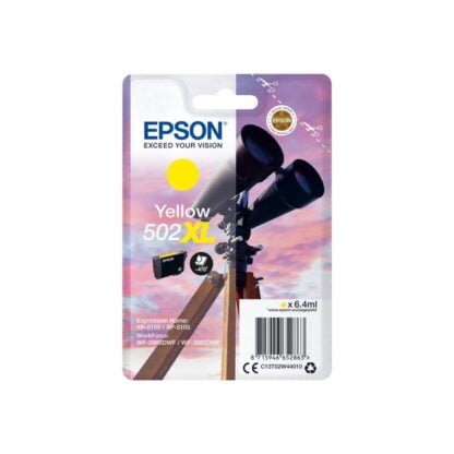 EPSON 502XL alkuperäinen keltainen tulostuskasetti 2