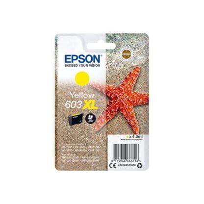 EPSON 603XL alkuperäinen keltainen tulostuskasetti 2