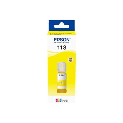 EPSON 113 EcoTank Pigment Yellow ink bottle 2