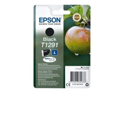 Epson T1291 musta tulostuskasetti 2