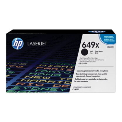 HP CE260X 649X musta lasertulostuskasetti 2