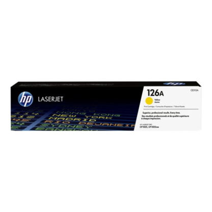 HP CE312A keltainen lasertulostuskasetti 2