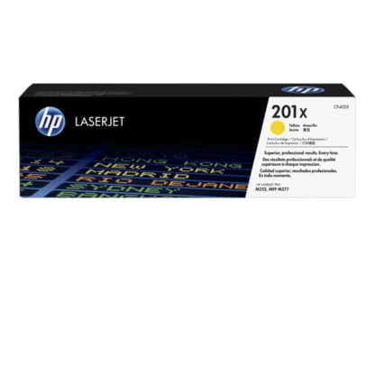 HP 201X keltainen lasertulostuskasetti 2