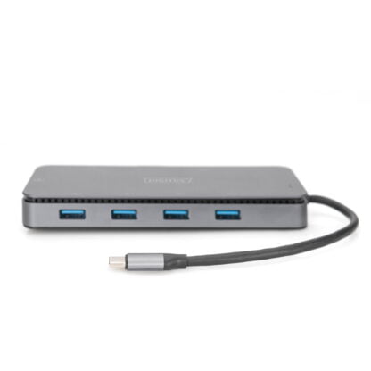 Digitus 11-porttinen USB-C -telakka M.2 SSD-paikalla 5