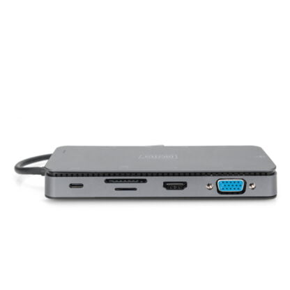 Digitus 11-porttinen USB-C -telakka M.2 SSD-paikalla 7