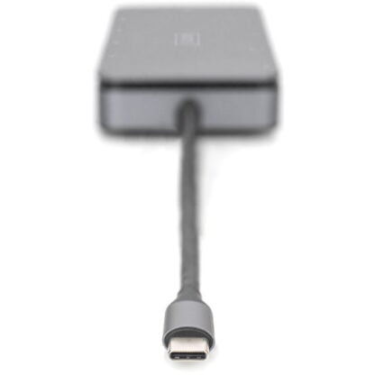 Digitus 11-porttinen USB-C -telakka M.2 SSD-paikalla 9