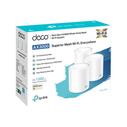 TP-LINK DECO X60 AX3000 WIFI MESH SYSTEM (3-pack) 2