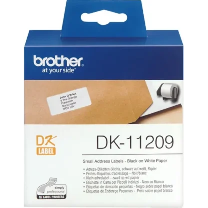 Brother DK-11209 pieni osoitetarra 29x62mm 2