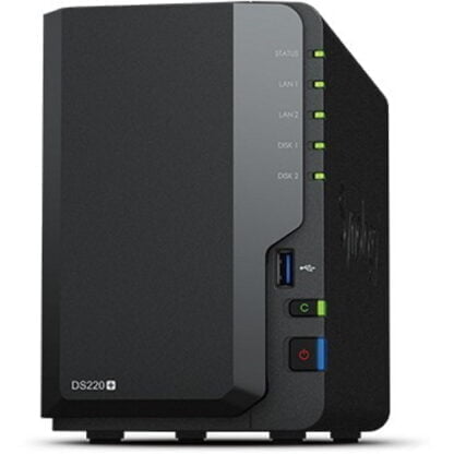 Synology DS220+ 2-bay -verkkolevypalvelin 2