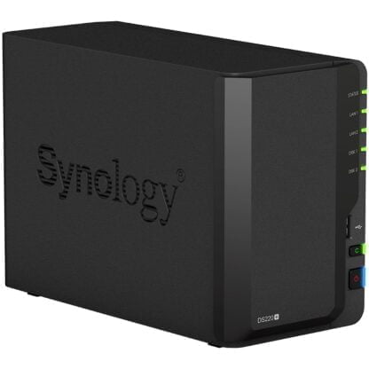 Synology DS220+ 2-bay -verkkolevypalvelin 8