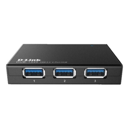 D-Link DUB-1340 aktiivinen USB3.0 hub 2