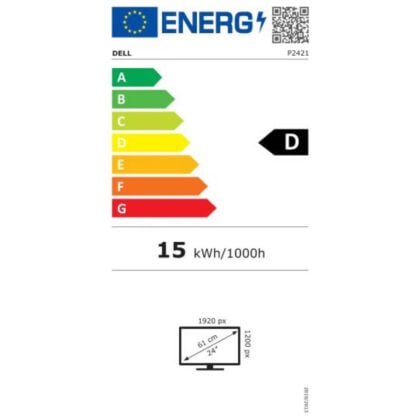 Dell P2421 24″ 5ms 16:10 näyttö 12