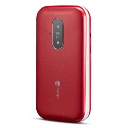 Doro 6821 Red/White 4G -simpukkapuhelin 6