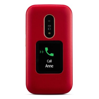 Doro 6881 Red/White 4G -simpukkapuhelin 2