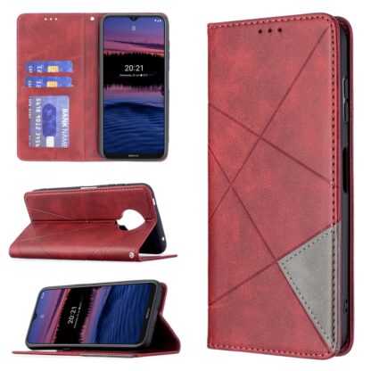 Nokia G20/G10 Flip-suojakotelo punainen 2